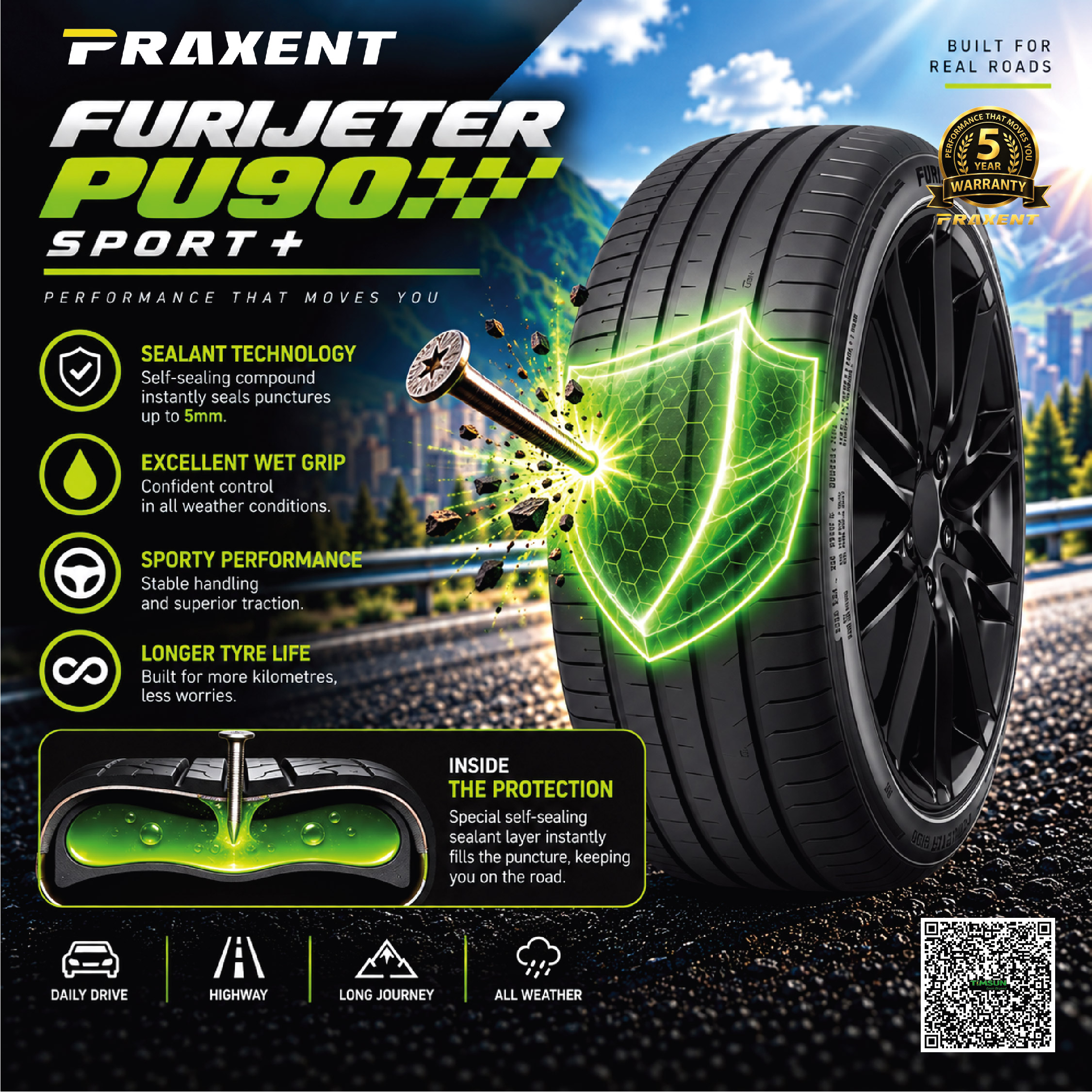 PRAXENT Furijeter PU90 S